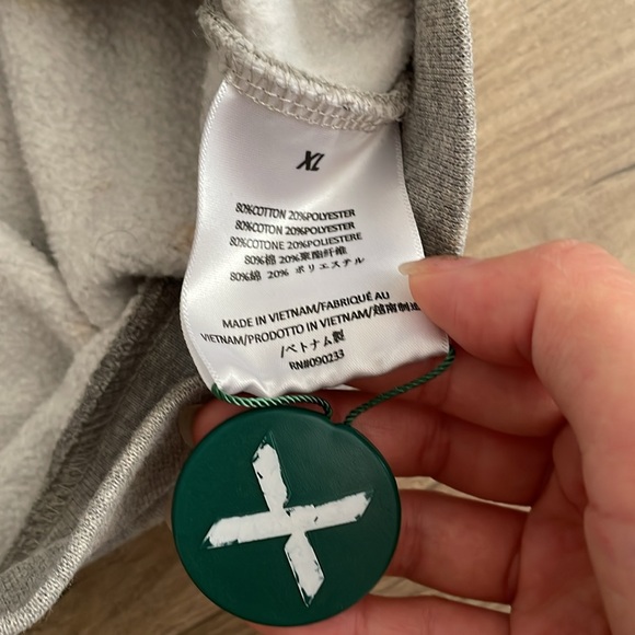 Essentials fear of god Gray men’s Hoodie sweatshirt size extra large XL - Picture 13 of 15